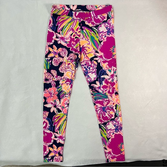 Lilly Pulitzer Set of 4 Luxetic Leggings Small - Picture 2 of 11